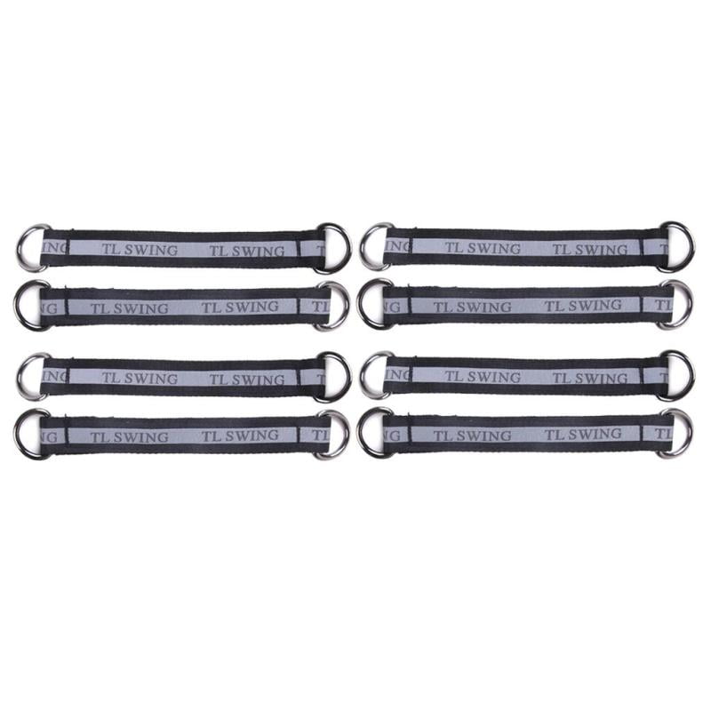 4 Pair Heavy Duty Hanging Straps Belt Fits For Swing Chair And Hammock