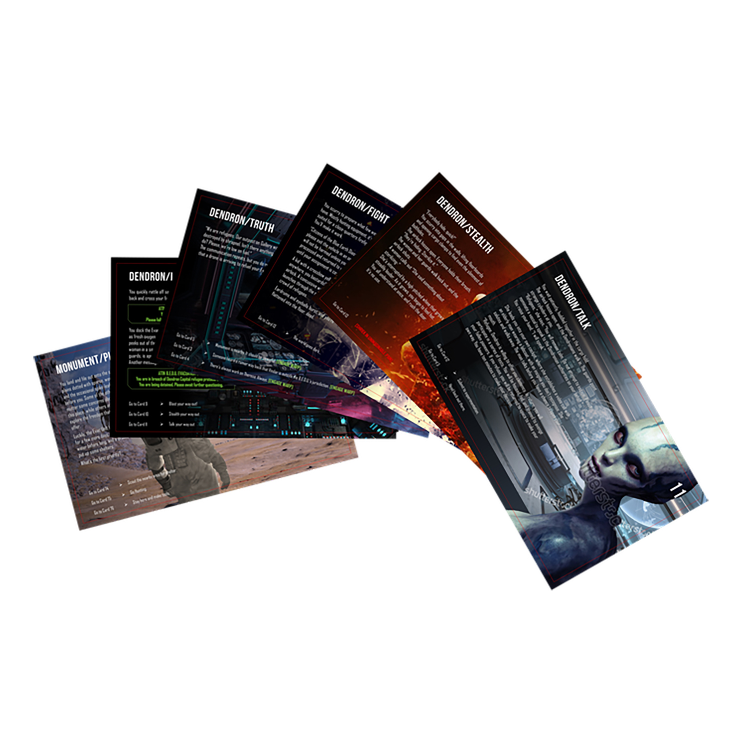 Xenohunters Sci-Fi Horror Game: Beyond the Outer Rim - Boardgame - Age 12+, 2-5 players, 60 Min Game Play. Half- Monster Games