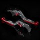 thumbnail image 5 of For Honda Cb650r Cb 650r Cb650 R 2019-2022 2021 Motorcycle Adjustable Handles Lever Accessories Shortlong Brake Clutch LeversBlack-Red, 5 of 5