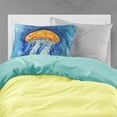 thumbnail image 2 of Carolines Treasures MW1223PILLOWCASE Calm Water Jellyfish Fabric Standard Pillowcase Standard multicolor, 2 of 2