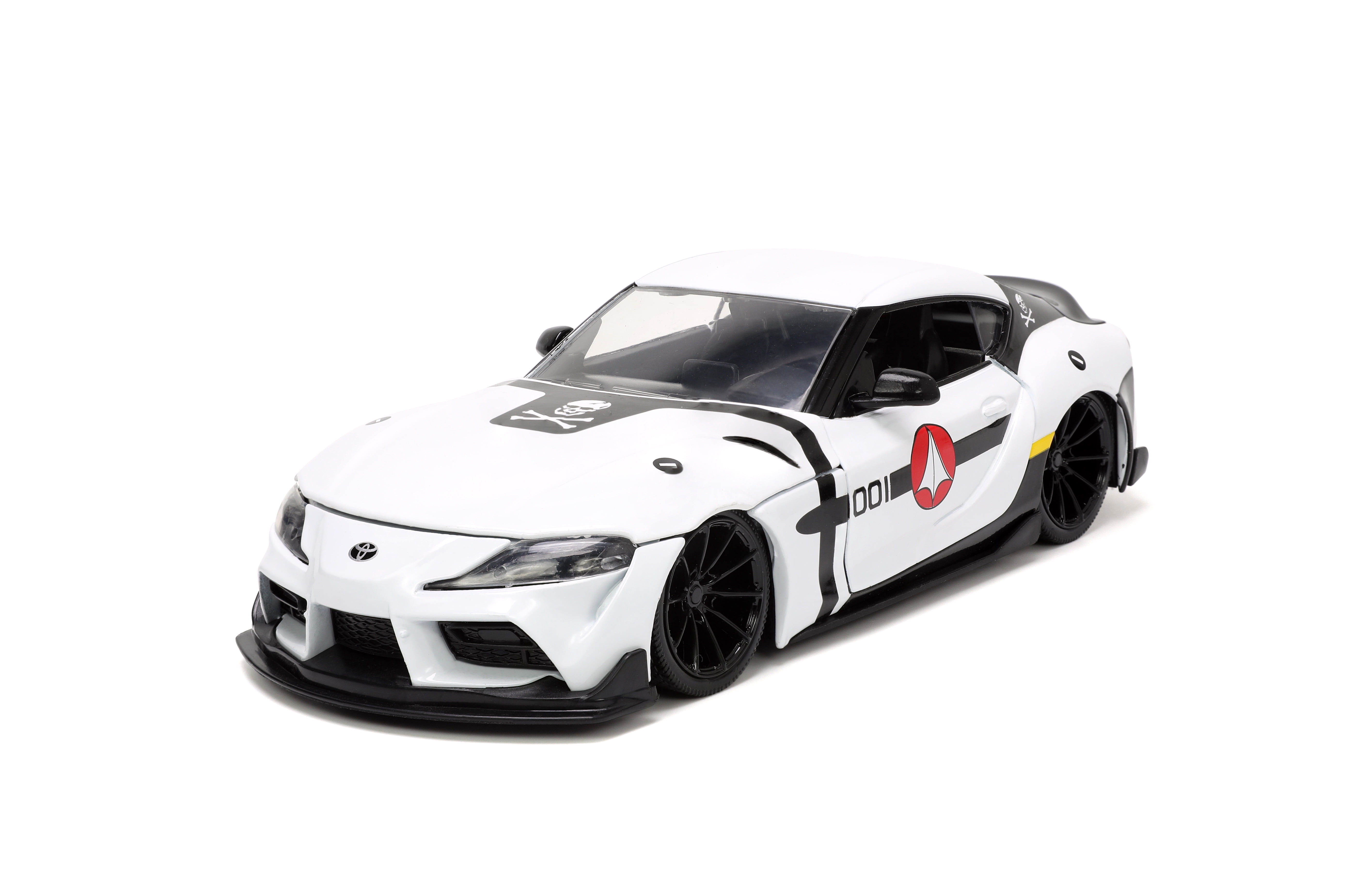 Robotech 2020 Toyota Supra 1:24 Vehicle  Roy Fokker Figure