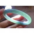 thumbnail image 6 of Certified Icy Green Burma 100% Natural A JADE Jadeite Baby Circle Bangle Bracelet 43 mm 663942 TN, 6 of 11