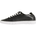 thumbnail image 2 of Yokono Women’s Leather Sneakers – Black, Made in Spain – Size US 8 / EU 39, 2 of 6