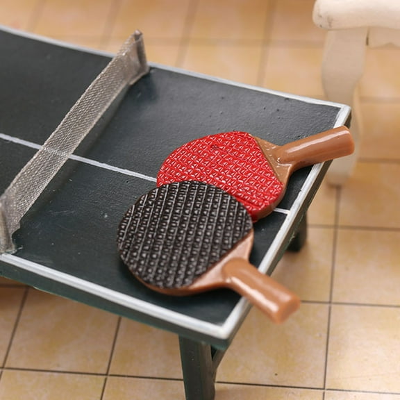 HAKIDZEL Indoor Activities Family Time Mini Table Tennis Set Assorted Color 2 Sets