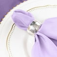 thumbnail image 4 of Balsa Circle 5 Pieces 17" Polyester Fabric Napkins Lavender, 4 of 8