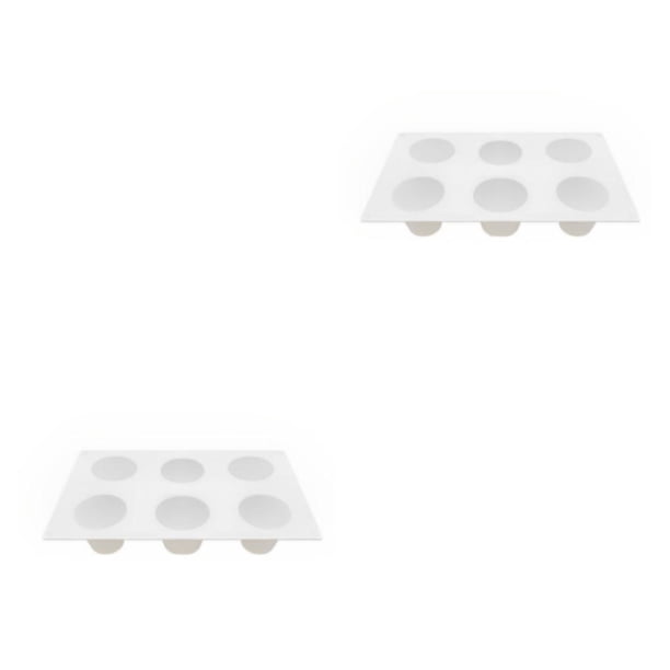 Injueey Molde de pastel de Mousse de Fondant, molde de silicona para decoración de Chocolate, moldes para hornear pasteles, galletas, Type1 NO1