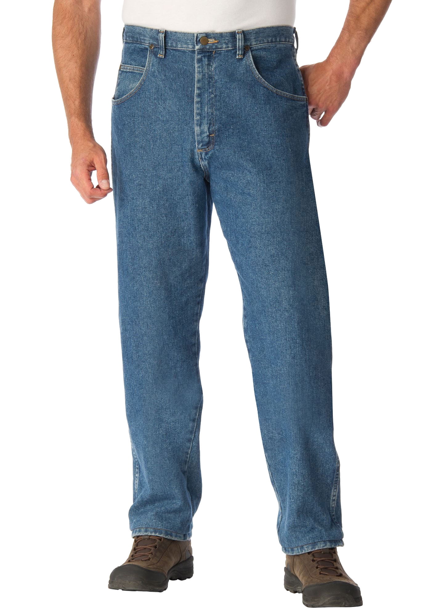 Wrangler - Wrangler Men's Big & Tall Relaxed Fit Classic Jeans ...