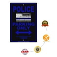 thumbnail image 5 of Police Parking Only All Others Will Be Towed Gift Caution Novelty Notice Unique Aluminum Metal Sign 8"x12", 5 of 5
