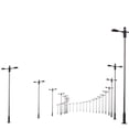 thumbnail image 4 of 10 Luces LED De Doble Cabezal Diseño Del Modelo De Tren Paisaje Escala 1/150 N Sunnimix Lámpara de calle modelo, 4 of 8