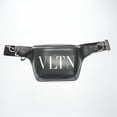 thumbnail image 2 of Pre-Owned Valentino VLTN logo leather shoulder bag in black, 2 of 13
