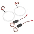 thumbnail image 1 of uds LED rojo Ojos de Ángel anillos de Halo DRL lámpara de señal de giro luz antiniebla 110mm/4,33 pulgadas para coche, 1 of 5
