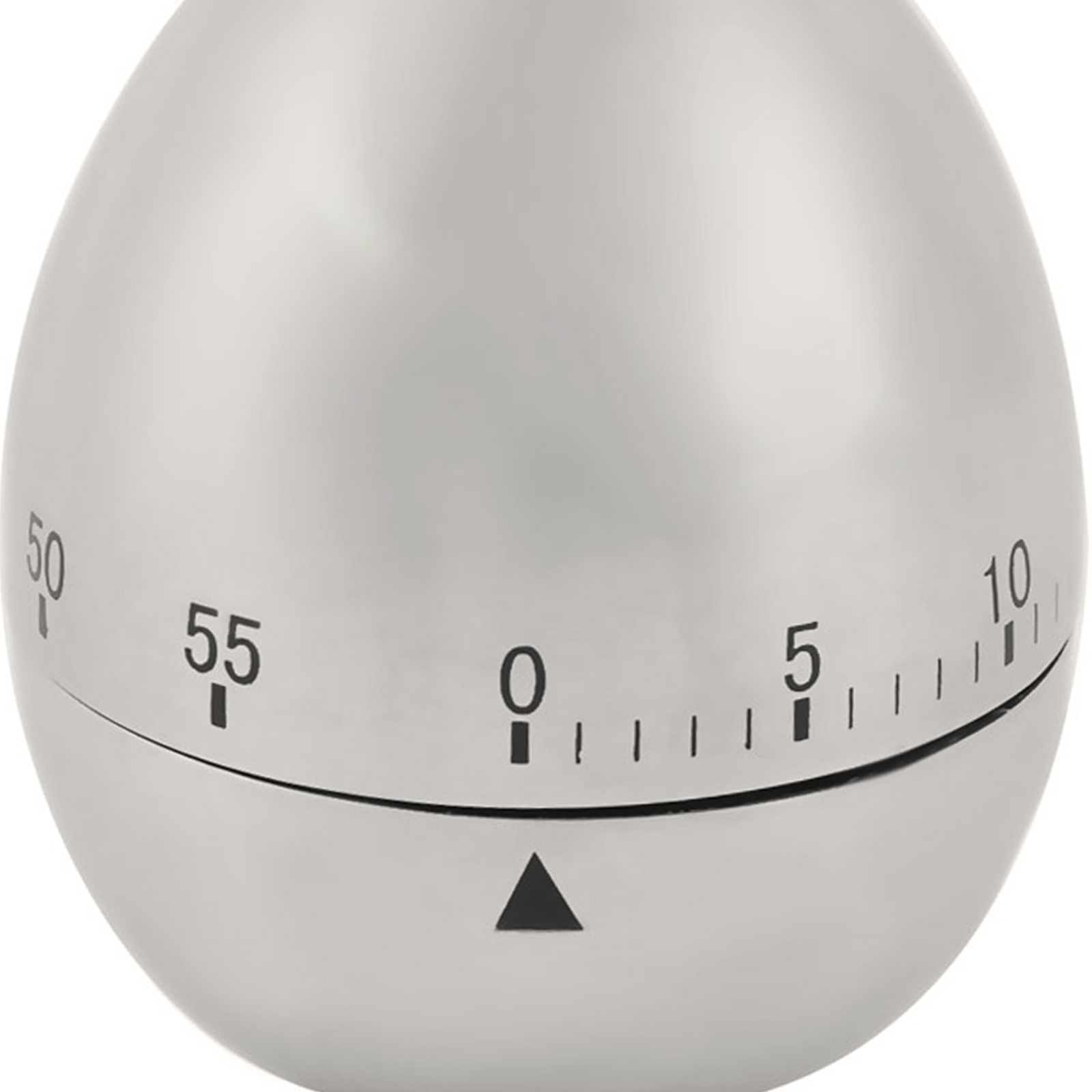 Unique Bargains Stainless Steel Egg Shaped Home Kitchen Cooking Alarm Timer 60 Minutes