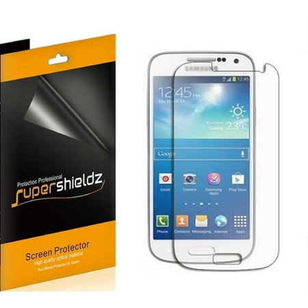[6-pack] Supershieldz for Samsung Galaxy S4 Mini Screen Protector, Anti-Bubble High Definition (HD) Clear