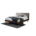 thumbnail image 4 of Allora Mid-Century Modern Queen Platform Bed in Gray, 4 of 4