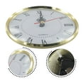 thumbnail image 3 of DIY 130MM Quartz Clock Insert Movement Roman Numeral Replacement Gold Silver, 3 of 5