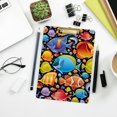 thumbnail image 7 of FMSHPON Tropical Fish Sea Clipboard Hardboard Wood Nursing Clip Board and Pull for Standard A4 Letter 13x9 inches, 7 of 7