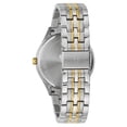 thumbnail image 2 of Bulova Men's Two-tone Stainless Black Diamond Dial Bracelet Watch- 98D160, 2 of 4