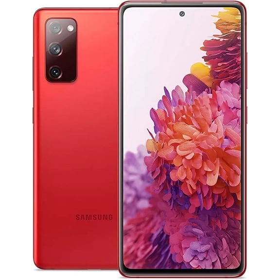 Pre-Owned Samsung Galaxy S20 FE 5G Smartphone, Verizon Only,128 GB Storage + 6 GB RAM, Cloud Red