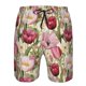 thumbnail image 3 of Balery Tulips Flowers Traje de Baño Estilo Hawaiano para Hombre, Shorts de Secado Rápido con Bolsillos-Medium, 3 of 6