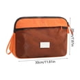 thumbnail image 3 of Travel Toiletry Bag with Waterproof Fabric, Inner Mesh Compartments and Zipper for Vacation Business Trips, 3 of 6