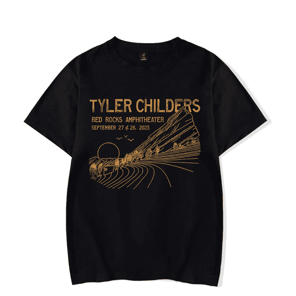 Tyler Childers Merch T Shirt Rock T-Shirt Vintage Short Sleeve For Fans Men Women Top Tee