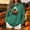 Army Green, variant on Molidfa Womens Spooky Ghost Hoodie Pumpkin Halloween Graphic Oversized Pullover Top