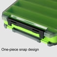 thumbnail image 5 of AURORA TRADE Fishing Lure Box Double-sided 10/12 Grids Portable Handle Transparent Visible Multifunctional Plastic Bait Hook Tackle Container Box for Outdoor Fishing, 5 of 8