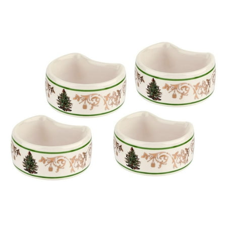 

Spode Christmas Tree S/4 Napkin Rings