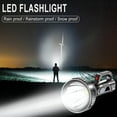 thumbnail image 4 of Bright Flashlights High Lumens, Flashlights For Emergencies, Emergency Flashlight, Strong Light Portable Flashlight USB Rechargeable ABS Outdoor LED Multifunctional Household Searchlight Portable La, 4 of 9