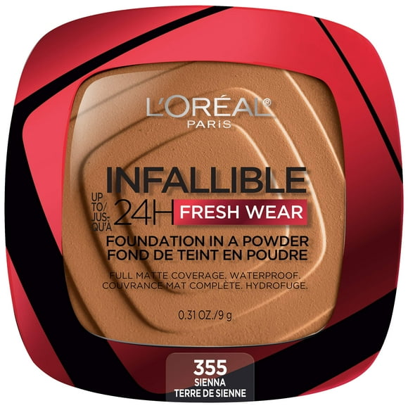 Base de maquillaje L'Oreal Paris Infallible Fresh Wear Sienna, 9 ml