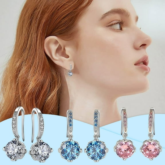 Wentin Earrings Clearance! Temperament Earrings Drop Earrings Simple Jewelry Earrings Hanging Ear Hooks Earrings Gift