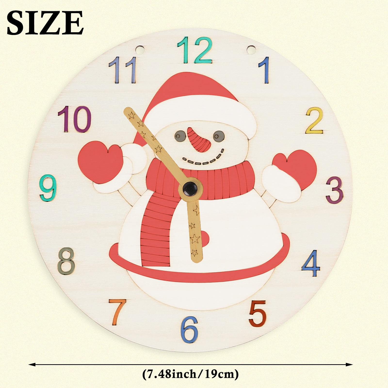 DIY Clock Making Kit - Christmas