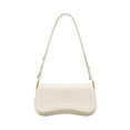 thumbnail image 1 of Bandolera JW PEI Joy para mujer, piel vegana y lona, color blanco, 1 of 7