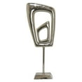 thumbnail image 1 of Plutus Brands PBTH93696 Metal Sculpture, Silver, 1 of 1