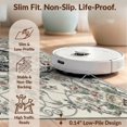 thumbnail image 6 of Design&I 4'x6' Washable Area Rug Flatweave Daily Traffic Ready Chinoiserie Traditional Bird Scrolling Vine Border Decorative for Dorm Room, Living Apartment, 6 of 7