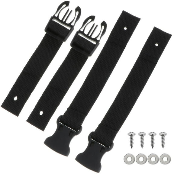 Nylon Kayak Center Consoles Strap Hatches Lid Mount Fixing Webbing Nylon Tie Downs Enduring Quickly Release Moving Strap