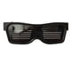 thumbnail image 4 of Lentes Gafas LED Personalizables BT Gafas LED Gafas de luz de colores Brillantes Mensajes de bricolaje 31 Animaciones 11 Imágenes Modo de música Juguetes brillantes para fiesta de Halloween Festival d Romacci Lentes, 4 of 7