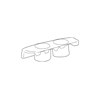 Genuine OE Toyota Cup Holder - 66992-60010-E0