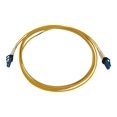 thumbnail image 2 of Eaton Tripp Lite Series 400G Duplex Singlemode 9/125 OS2 Switchable Fiber Optic Cable (LC/UPC M/M), LSZH, Yellow, 2 m (6.6 ft.) - Network cable - LC single-mode (M) switchable to LC single-mode (M) switchable - 2 m - fiber optic - duplex - 9 / 125 micron - OS2 - OFNR - halogen-free - yellow, 2 of 4