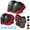 🔥 Red_Base#2771, variant on Protective Gear Set for Skateboarding Rollerblading Biking | 6-Piece Pads | Hard Shell Impact Absorption | Adjustable Straps | Teen Youth Adult S Size | Mesh Bag Included