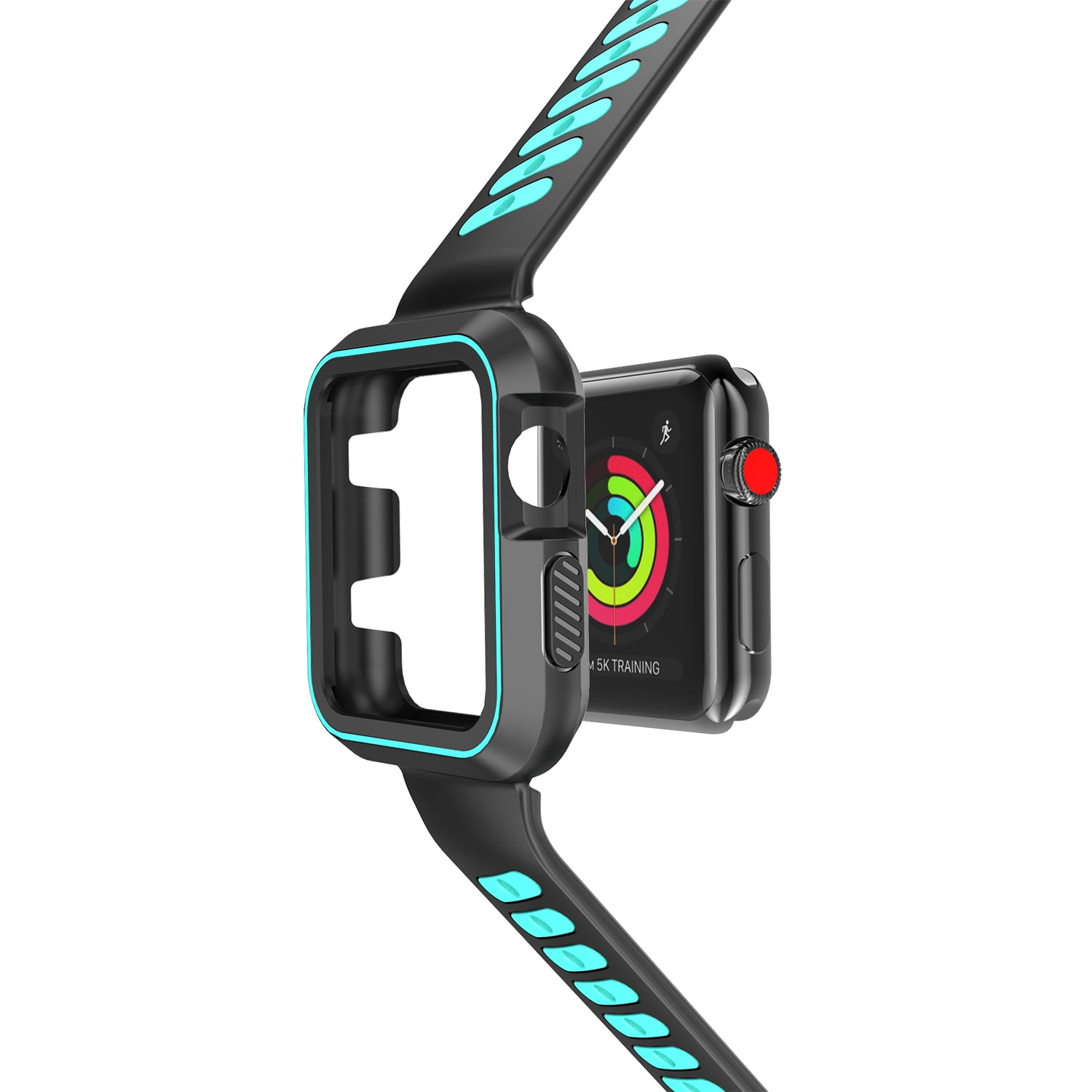 Luxury Two Tone Sports Band For Apple Watch Series 3, Series 2, Series 1 - 42mm