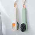 thumbnail image 2 of Brosse à Chaussures - Brosse de Nettoyage Douce à Prise Rapide avec Distributeur, Brosse Functale pour Chaussures, Brosse de Nettoyage pour Chaussures à Pression, 2 of 5