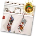 thumbnail image 4 of Soportes para calcetines navideños, gancho para medias de chimenea de Metal, gancho para manto de guirnalda para decoración navideña, 2 uds., 4 of 8