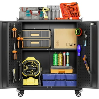 Haus Quick-Release Snap Rail Garage Organizer, 59-Piece Storage