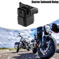 thumbnail image 2 of Arrancador Solenoide Relé Reemplazo de Motor para Motocicleta Color Negro, 2 of 7