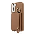 thumbnail image 5 of Decase Phone Case for Samsung Galaxy S22 5G Shockproof Anti-scratch PU Leather Wallet Cover with Stand Card Slot Ring for Samsung Galaxy S22 6.1 inch Women,Brown, 5 of 9