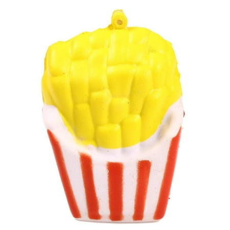 Funny Squeeze Soft PU French Fries Scented Slow Rising Toys Stress Relief Toys