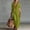 Olive Green, variant on Morttic Women's Embroidered V-Neck Short Sleeve Maxi Dress – Solid Color with Pocket, Boho Summer Vacation Outfit Olive Green,XXXL