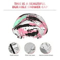 thumbnail image 4 of Digital Camouflage Shower Cap, Reusable Bath Hair Hat for all Hair Lengths Hair Cover with Elastic Band Double Waterproof Layers Bathing Hat, 4 of 5