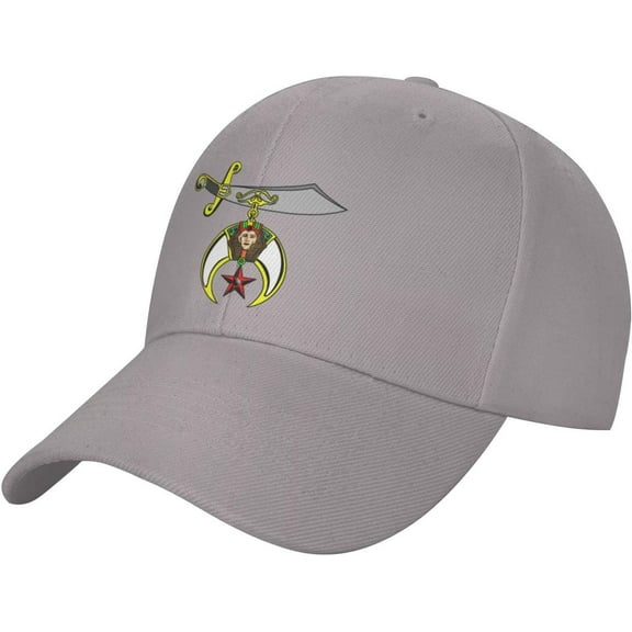 Masonic Shriner Baseball Cap Men Hat Women Dad Hat Sun Hat Adjustable Trucker Hat Cowboy Hat Black